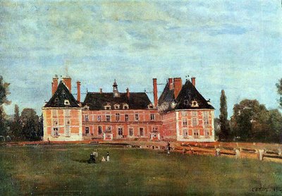 Château de Rosny, 1840 da Jean Baptiste Camille Corot